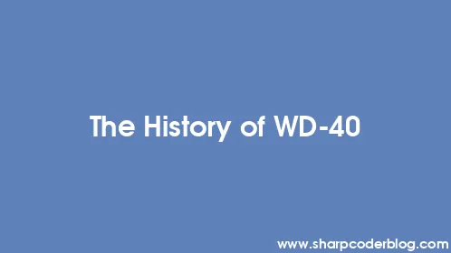 The History of WD-40