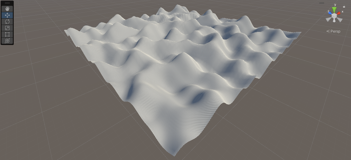 Unity Terrain generation with Perlin noise.