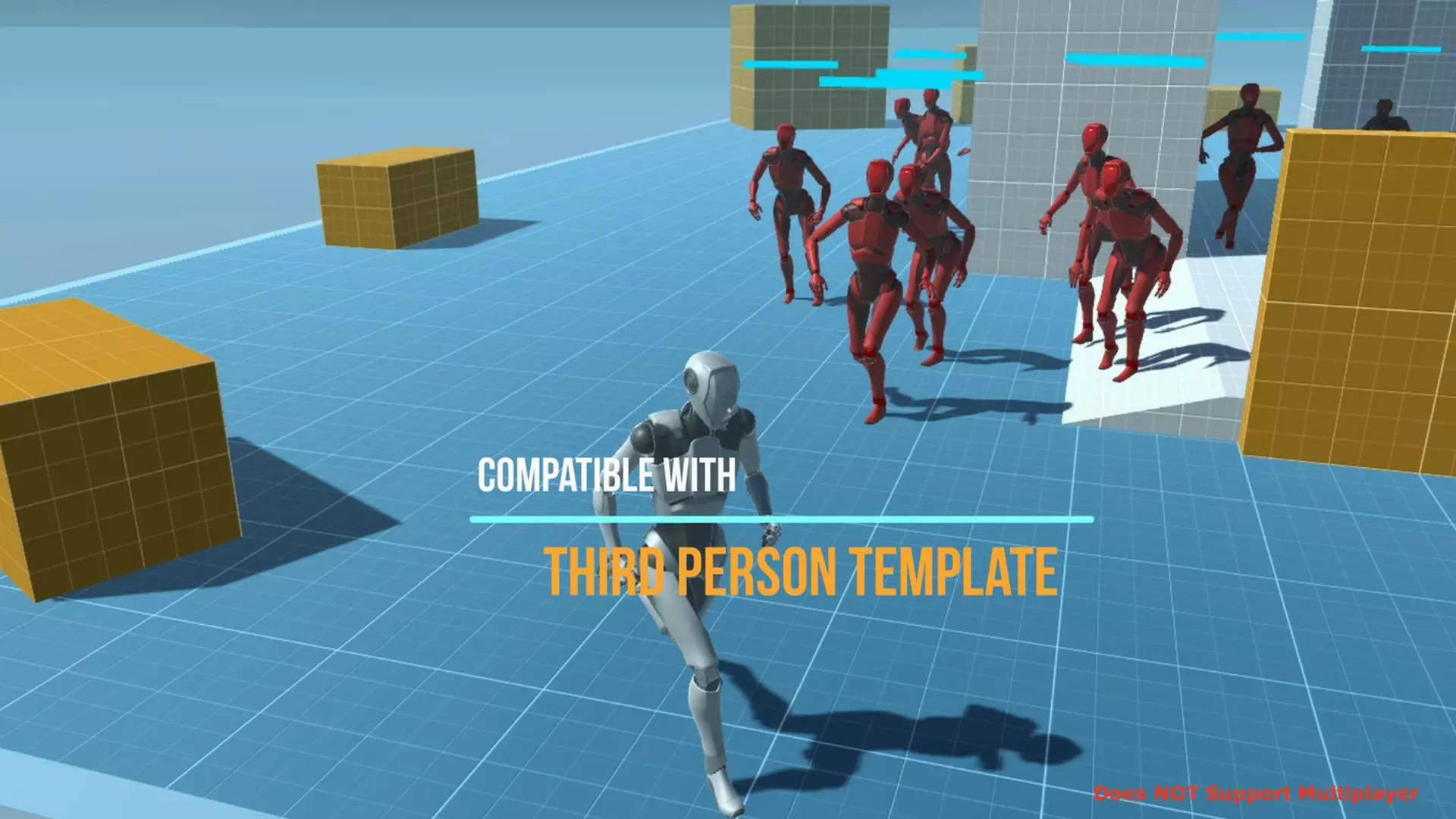 Zombie AI for Unity: Compatible with Third-person View